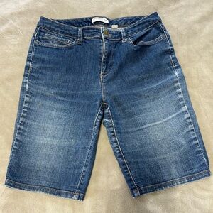 Coldwater Creek Denim Bermuda Shorts‎